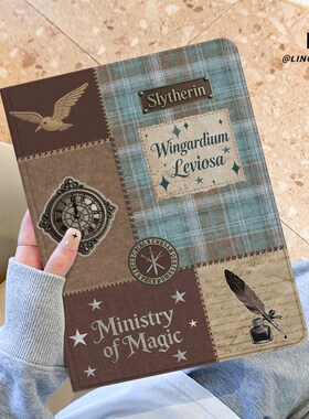 适用于联想小新pad保护套复古拼接2026新款padplus平板电脑带笔槽11寸书本10.6寸蚕丝纹散热PAD全包边防摔