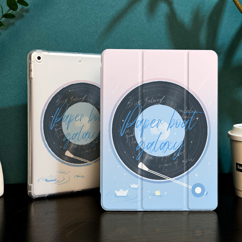 蓝色旋涡适用于华为平板matepad11保护套2025新款matepadpro保护壳10.8寸带笔槽荣耀平板7硅胶10.1全包三折软