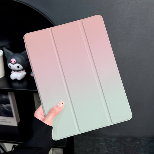 适用于ipad三折硅胶保护壳防摔