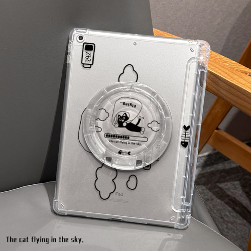 适用于ipad单底亚克力保护壳防摔