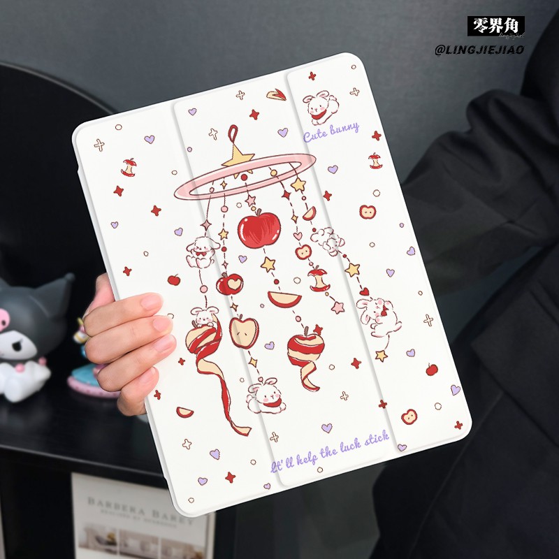 适用于ipad三折硅胶保护壳防摔