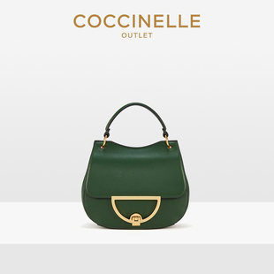 COCCINELLE 可奇奈尔 小号牛皮黑色多功能单肩手提斜挎包