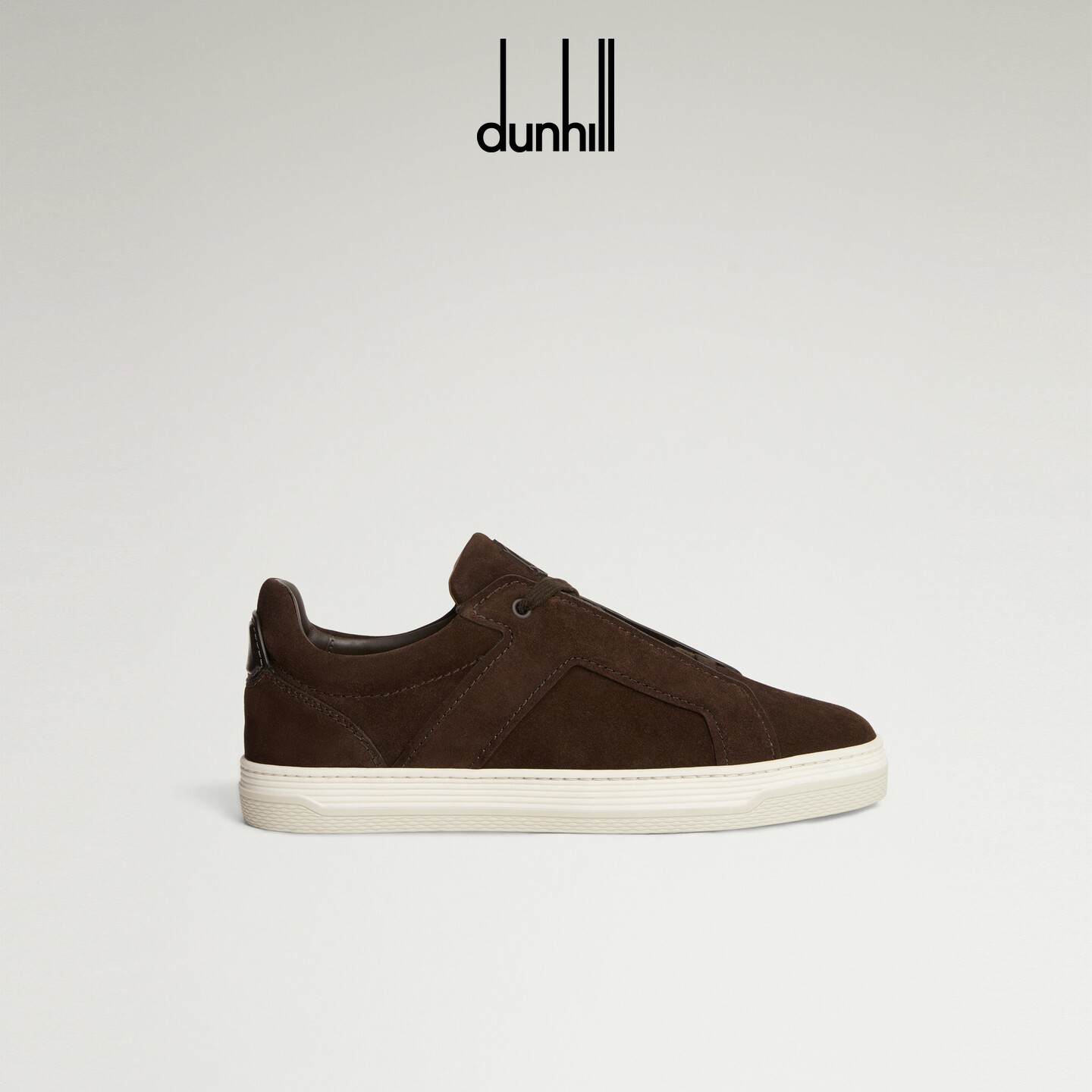 dunhill登喜路男士精裁绒面革运动鞋