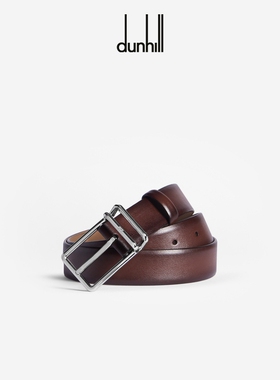 dunhill登喜路男士1893Harness搭扣光面皮带夏季