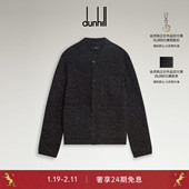 2025秋冬dunhill登喜路男士 羊绒尼戈尔驾驶开衫