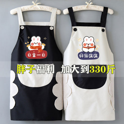 加大围裙大号200斤防水防油
