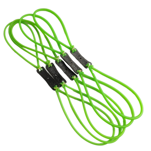 抗冻荧光绿青色藏弓坊圆皮筋传统高弹力户外加厚耐用型乳胶管强力