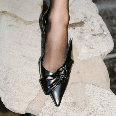 [2026秋季系列]JIMMY CHOO/ISSY PUMP 50女士蝴蝶结饰高跟鞋