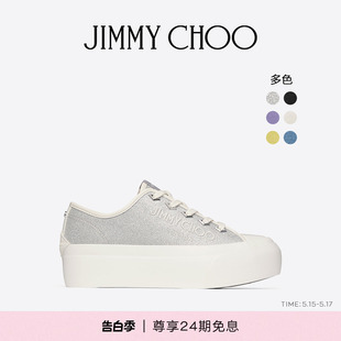 运动鞋 JIMMY 夏季 厚底休闲帆布鞋 新品 男女同款 PALMA CHOO