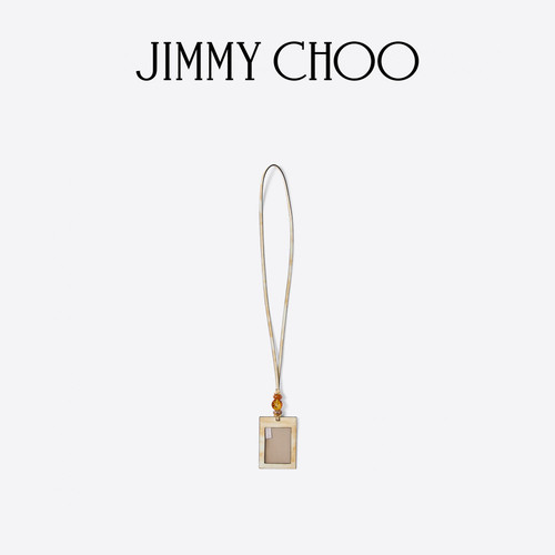 JIMMY CHOO/CARDHOLDER W/SPHERES 女扎染皮革卡套