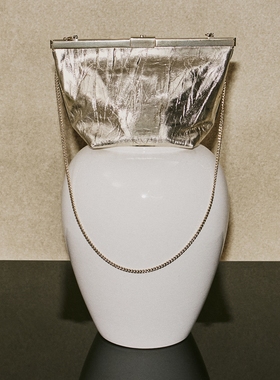 [新年礼物][2025冬季系列]JIMMY CHOO/GANACHE女士皮革手拿包