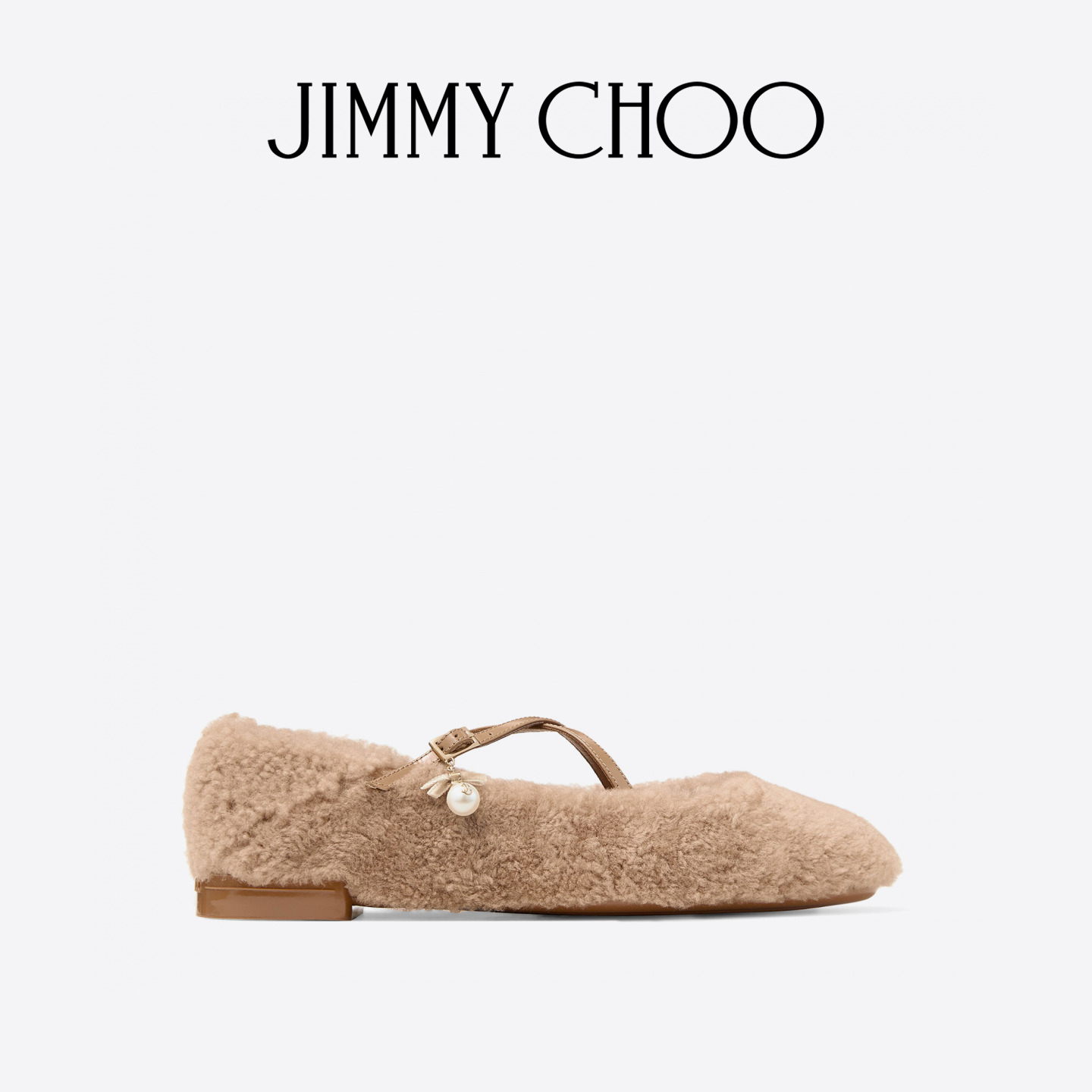 [冬季胶囊系列]JIMMY CHOO/ELERI BALLERINA S 女士 芭蕾舞高跟鞋