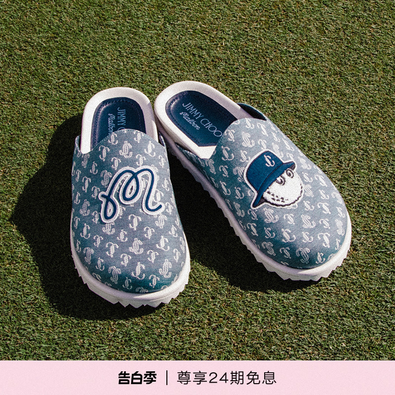 [24期免息]JIMMY CHOO/MALBON MONOGRAM MULE/M 男联名款穆勒鞋JC 运动鞋new 运动休闲鞋 原图主图