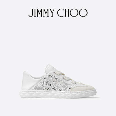 JIMMYCHOO/女士蕾丝低帮休闲鞋