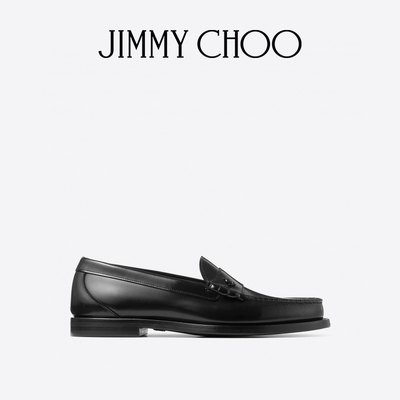 JIMMYCHOO/黑色乐福鞋