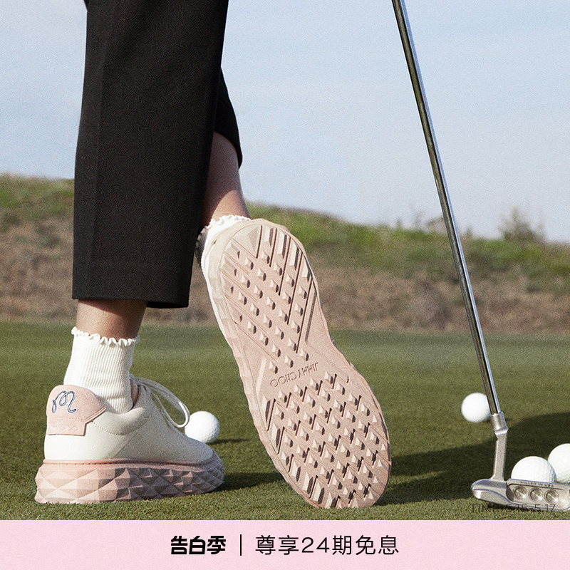 [24期免息]JIMMY CHOO/MALBON DIAMOND GOLF 男女联名款运动鞋JC