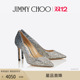 渐变闪粉高跟鞋 CHOO 女经典 ROMY 限时折扣 白鹿同款 JIMMY 婚鞋