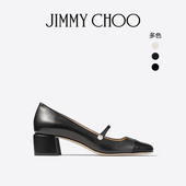 单鞋 JIMMY 新年礼物 明星同款 ELISA 玛丽珍鞋 CHOO 女新中式