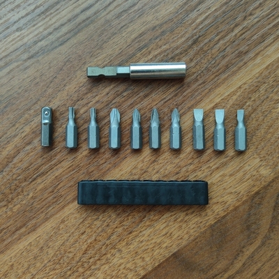 莱泽曼可用延长杆批头组转接6.35改装LeatherMan定制通用配件