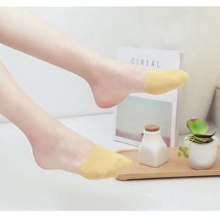 前掌半截前脚掌袜女隐形薄款无跟防滑春夏季浅口高跟鞋袜子半掌袜