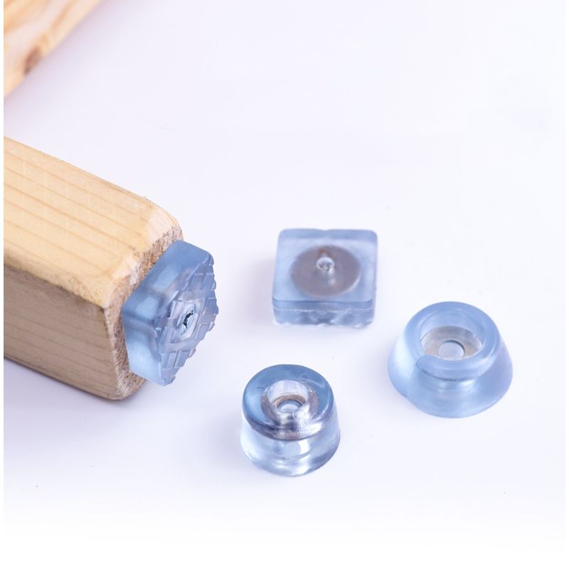 家具脚垫透明橡胶硅胶沙发桌椅凳子脚钉防磨滑软垫静音胶