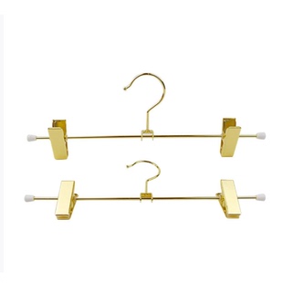 金属内衣架服装 文胸架子儿童衣架金色夹子 店女士内衣挂内裤