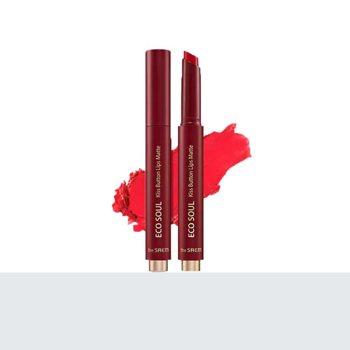 得鲜爱可按压哑光口红哑光姨妈色