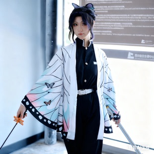 鬼灭之刃香奈惠紫色蝴蝶忍香奈惠鬼杀花柱cos服二次元cos服