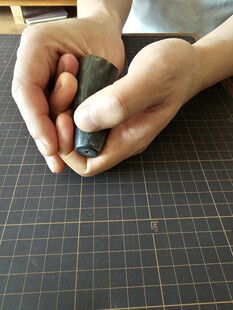 手工牛角挤香器手工线香挤香器制香器手工盘香做香器檀香制香工具