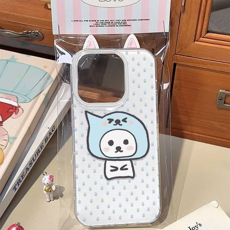 防摔 白底IMD 高颜值