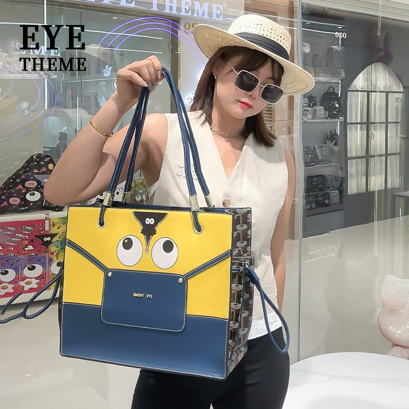 EYETHEME涂鸦系鞋带托特包