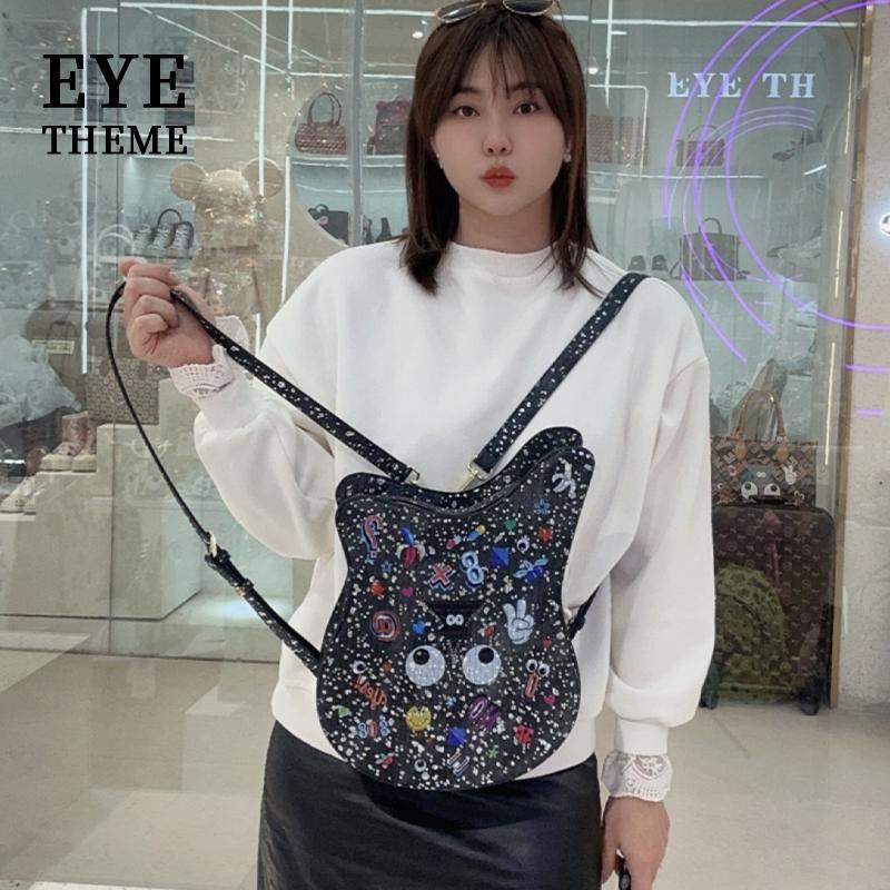 EYETHEME秋冬可爱风小圆饼包