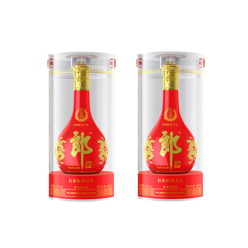 郎酒500ml红花郎53度酱香型白酒