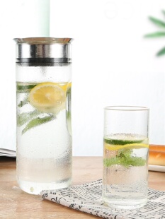 热销爆款冷水壶大容量凉水壶家用耐高温防爆开水北欧玻璃凉水杯