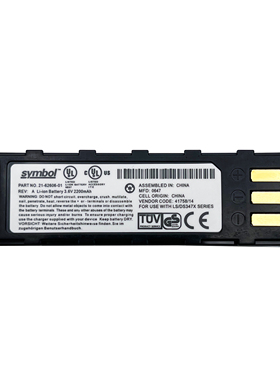 全新斑马ZEBRA /DS3578/DS3478 BT-000341-01 RFD2000 扫码枪电池