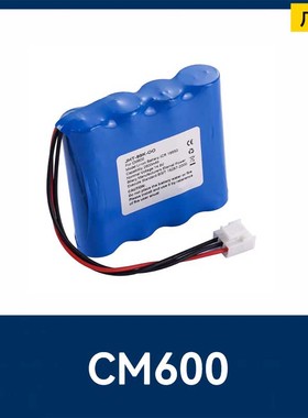适用ComenCM600/CM1200B Star500JHT-99K-00心电图监护仪替换电池