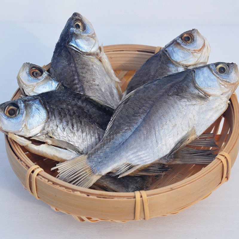 500G淡水河鱼干新鲜晒去除内脏