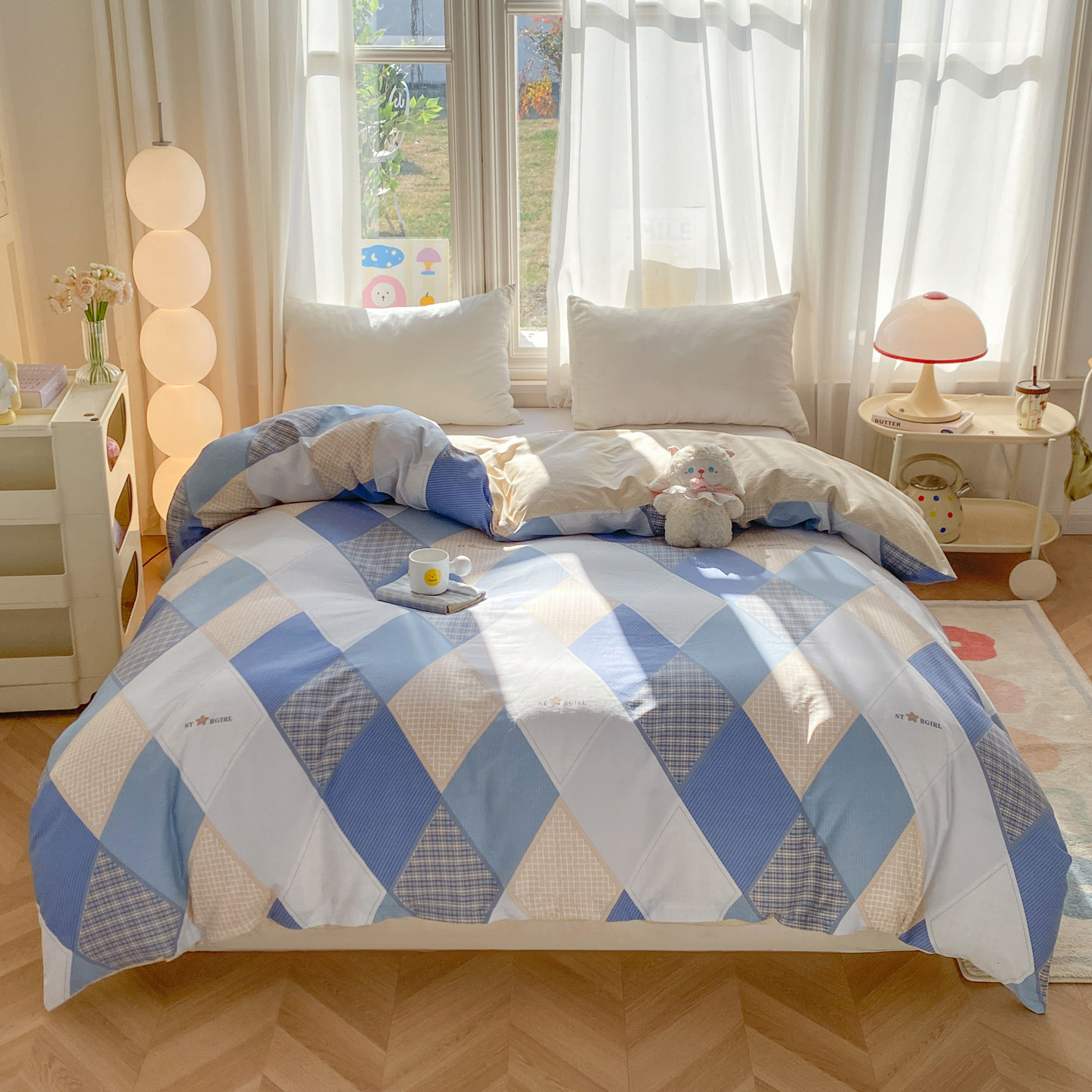 纯棉被套150x200双人被套220x240纯棉被套单件180x200大200x230cm