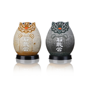 泰山石敢当四兄弟石头家居摆件装饰石小狮子中国风原石靠山纪念品