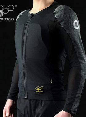 CC PROTECTORS摩托车护甲衣骑行马甲短袖T恤防摔护具透气散热春夏