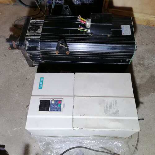 请议价-拆机55kw永磁空压机电机控制器一套ac100-t3-055
