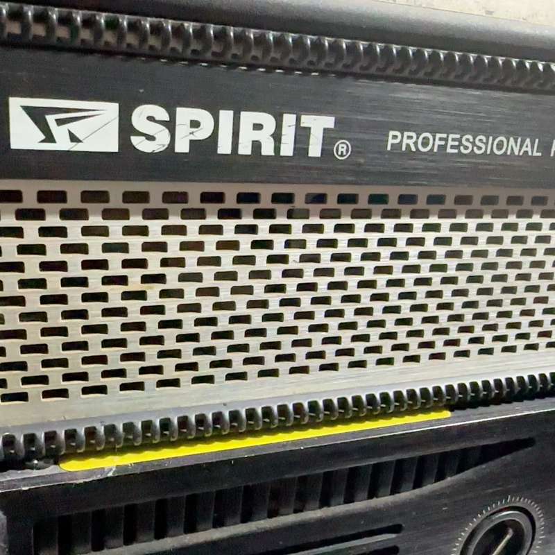 请议价-Spirit dB-3.0专业功放,功能完好无维修。适合舞台