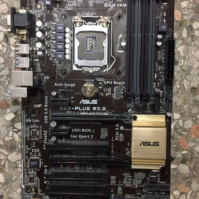 请议价-华硕B85-PLUS R2.0大板 主板！