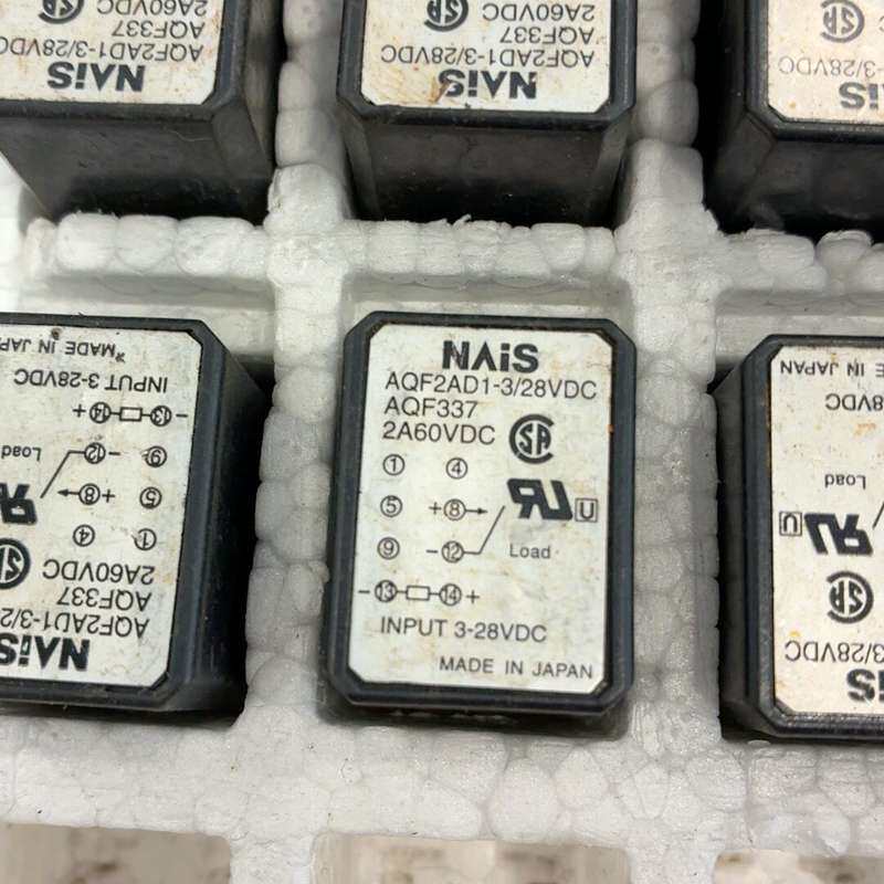 请议价-NAiS固态继电器 AQF2AD1-3/28VDC AQF3