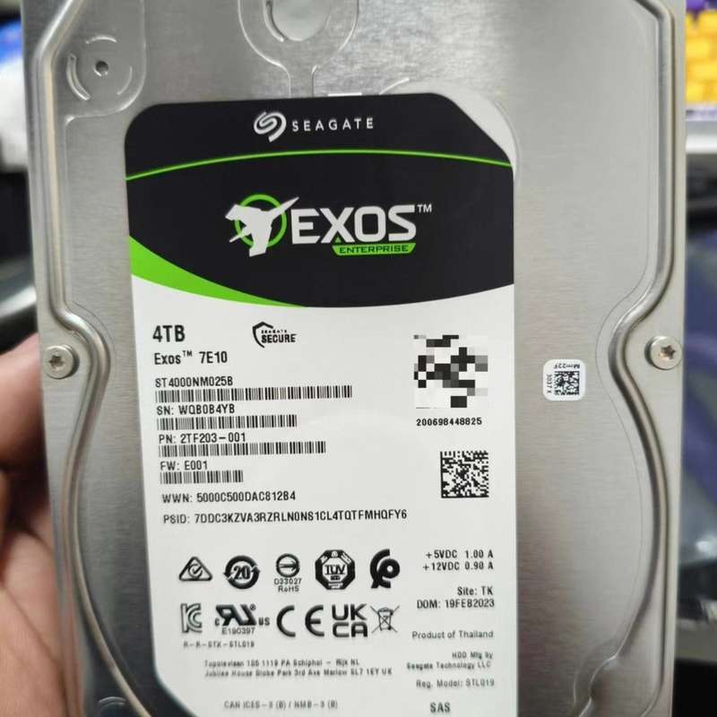 请议价-Seagate Exos 7E10 4TB企业级硬盘