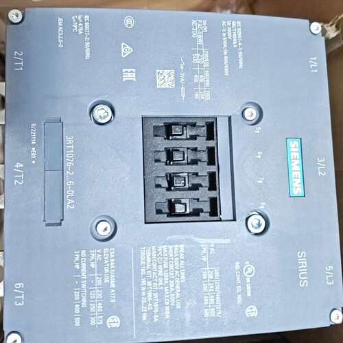 请议价-3RT1076-2XF46-0LA2西门子牵引接触器，裸机无