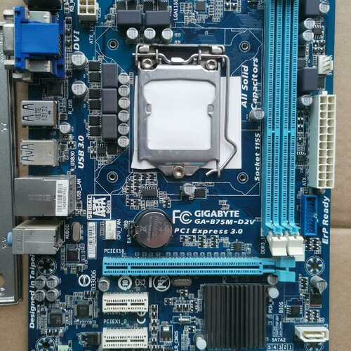 请议价-技嘉 B75M-D2V 主板！B75板！