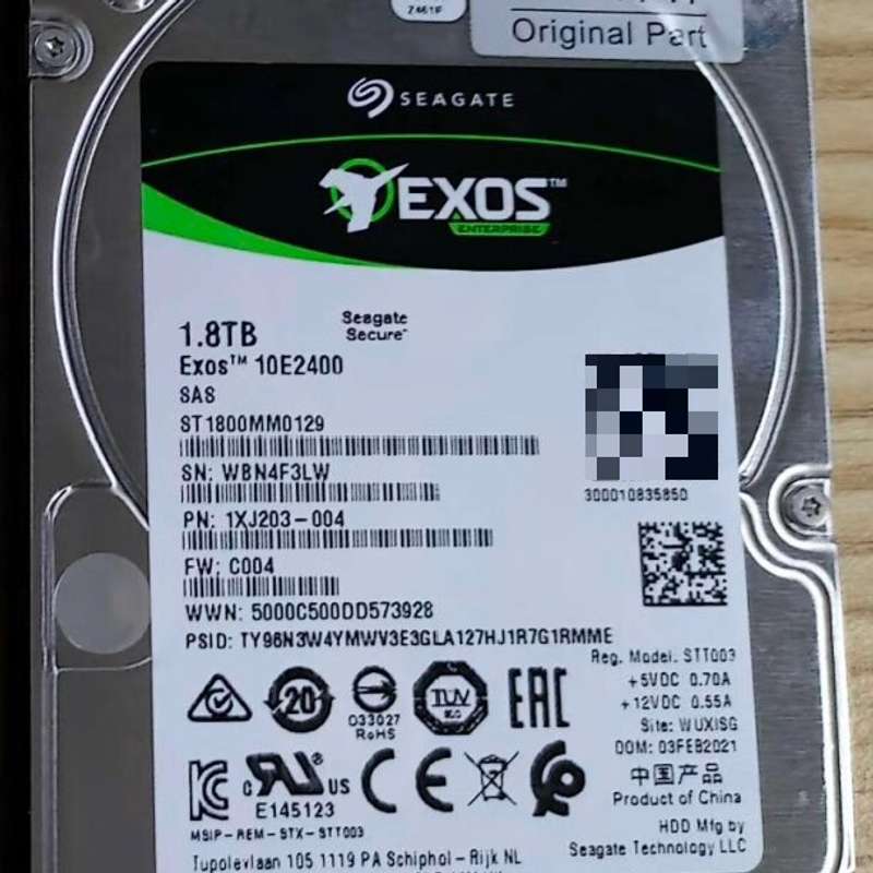 请议价-Seagate Exos 10E2400 1.8TB硬盘 S
