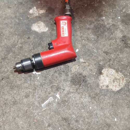 请议价-航前哨牌气钻 Z0604，红色枪柄款，带快速夹头，功能正常
