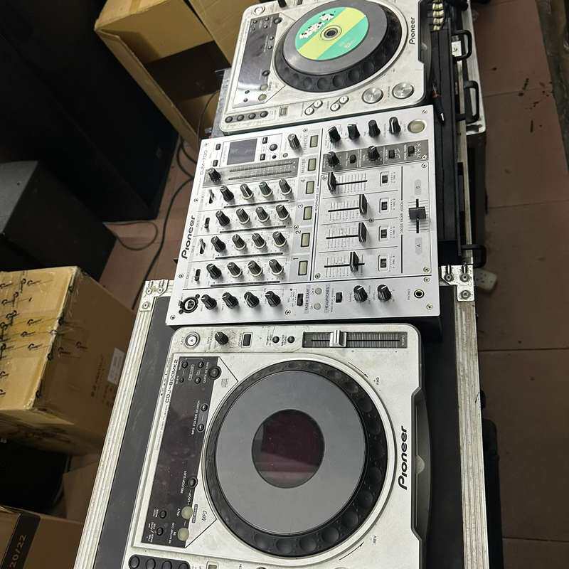 请议价-Pioneer J-800MK2打碟机+DJM-700混